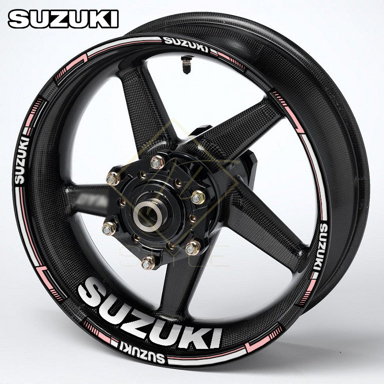Suzuki motociklų ratlankių lipdukai