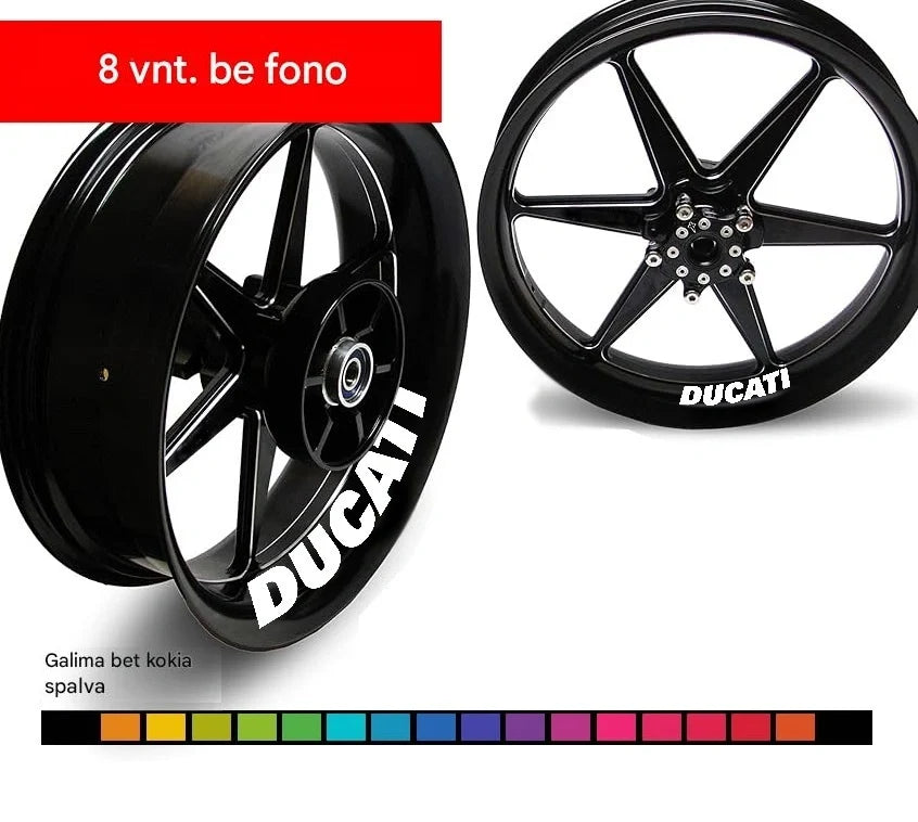 Ducati – motociklo lipdukų rinkinys