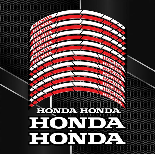 Universalūs Honda Fireblade CBR ratlankių lipdukai – pasirenkamos spalvos
