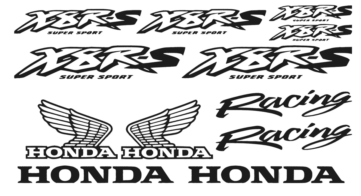 Honda X8R-S – motociklo lipdukų rinkinys