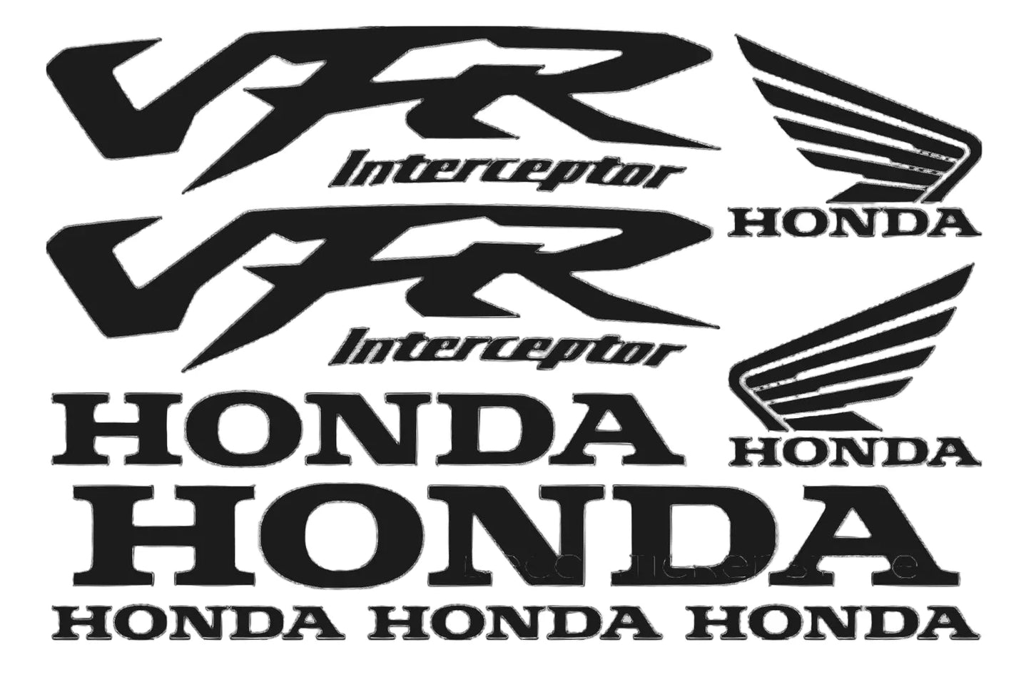 Honda VFR motociklu uzlīmju komplekts