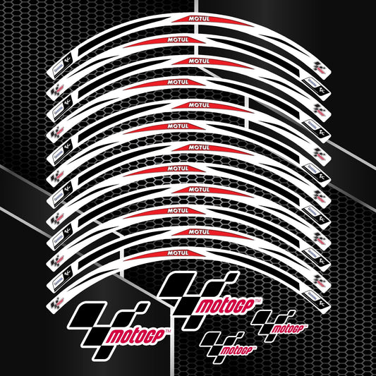 R17 17 colių motociklo ratlankių lipdukai BMW, Yamaha ir Kawasaki motociklams