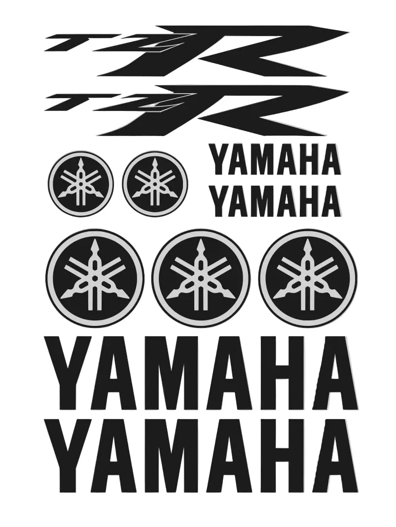 Yamaha TZR - motociklo lipdukų rinkinys