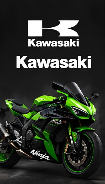 KAWASAKI Motociklų Lipdukai