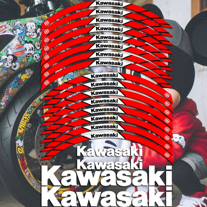Kawasaki mootorratta veljekleebised