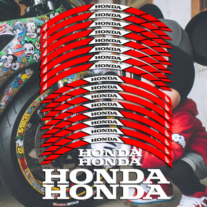 Honda mootorratta veljekleebised