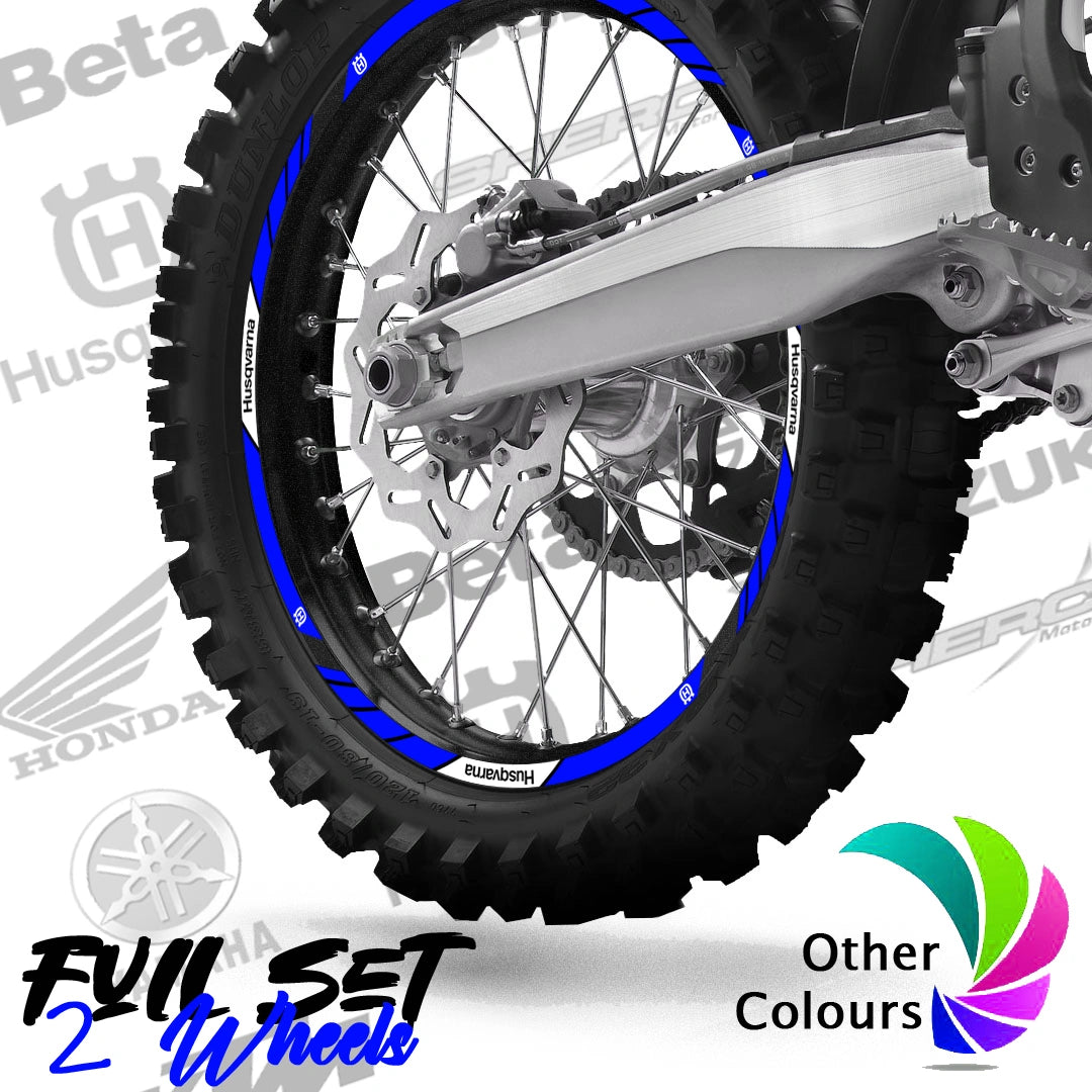 Husgvarna motociklo ratlankių lipdukai