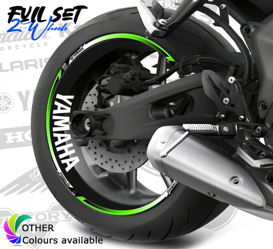 Yamaha motociklo ratlankių lipdukai