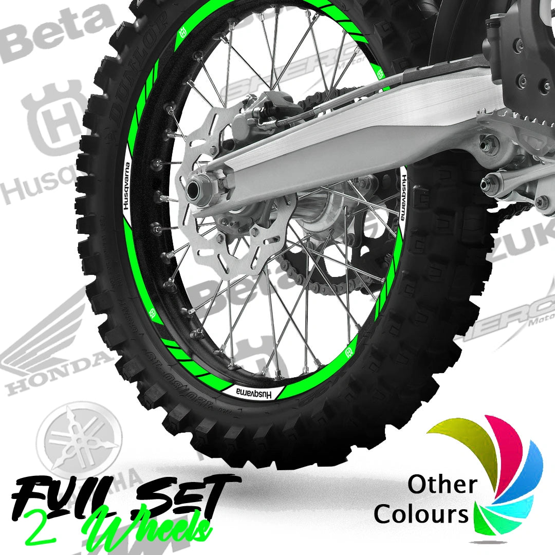 Husgvarna motociklo ratlankių lipdukai