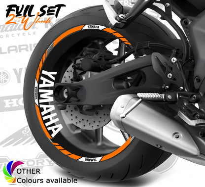 Yamaha motociklo ratlankių lipdukai