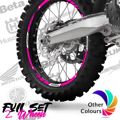 Husgvarna motociklo ratlankių lipdukai