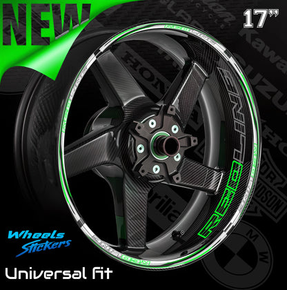 RED LINE motociklo ratlankių lipdukai