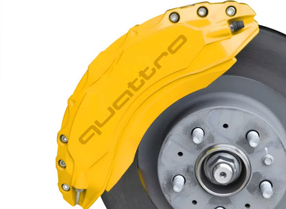 Audi Quattro stabdžių suportų lipdukai