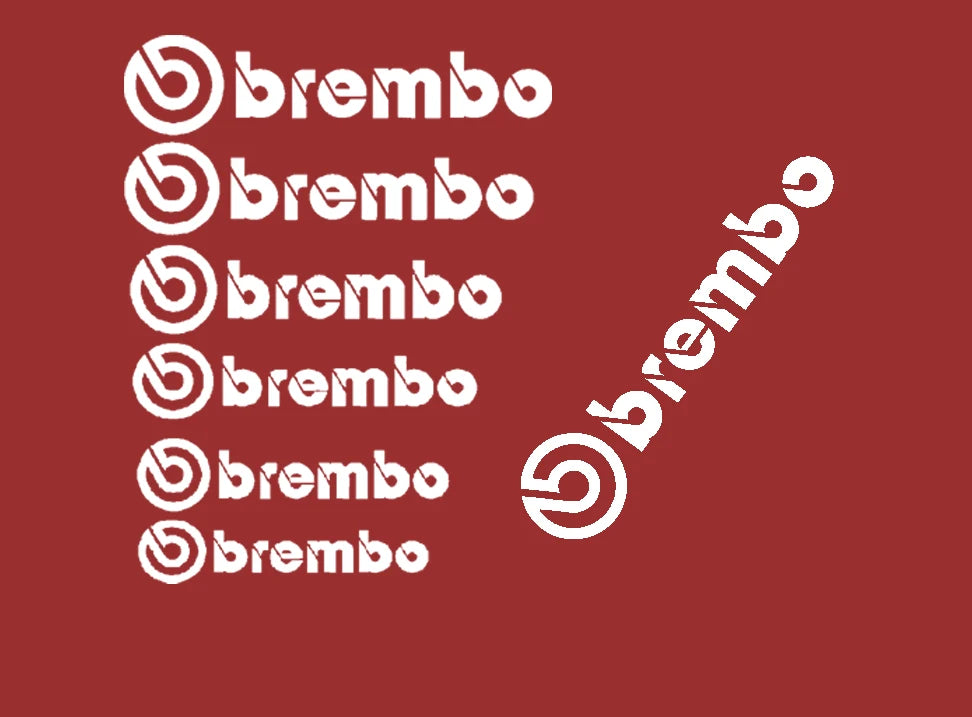 Brembo stabdžių suportų lipdukai 12vnt