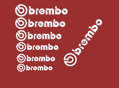 Brembo stabdžių suportų lipdukai 12vnt