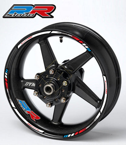 BMW S1000RR ratlankių lipdukų rinkinys 16 vnt.