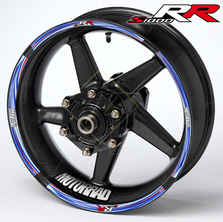 BMW S1000RR ratlankių lipdukai M Sport Performance – 20vnt komplektas