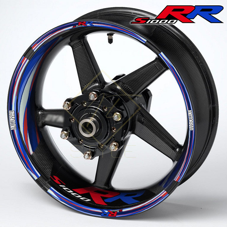 BMW S1000RR ratlankių lipdukai – M Sport Performance 36vnt rinkinys