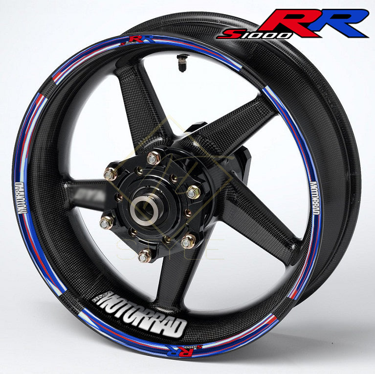 BMW S1000RR ratlankių lipdukai – M Sport Performance 20vnt komplektas