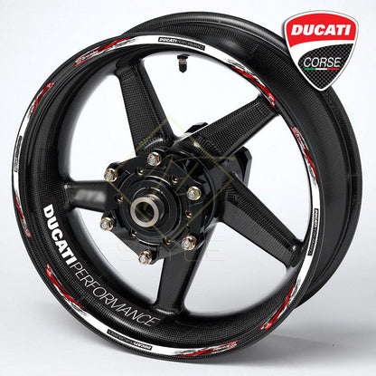 Ducati Monster su Black Wheels Edition ratlankių lipdukais – sportinis stilius