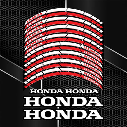 Universalūs Honda Fireblade CBR ratlankių lipdukai – pasirenkamos spalvos