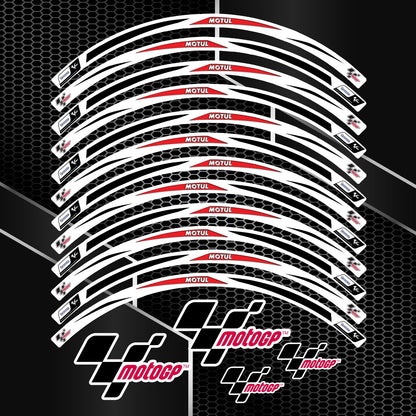 R17 17 colių motociklo ratlankių lipdukai BMW, Yamaha ir Kawasaki motociklams