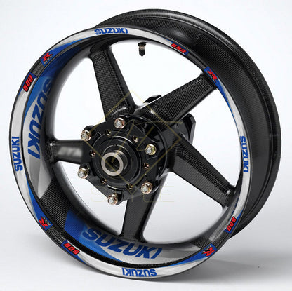 Suzuki GSX-R600 Gixxer ratlankių lipdukų rinkinys 36 vnt.