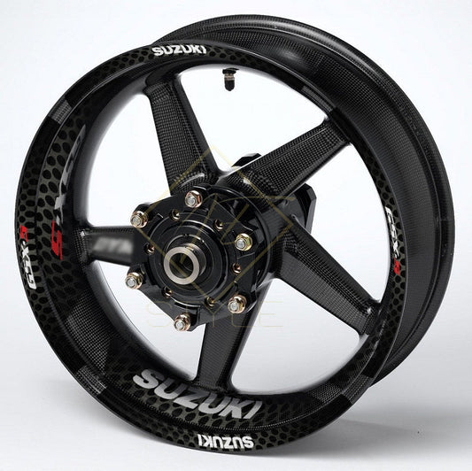 Suzuki GSX-S750 ir GSX-S1000 ratlankių lipdukų rinkinys 36 vnt.