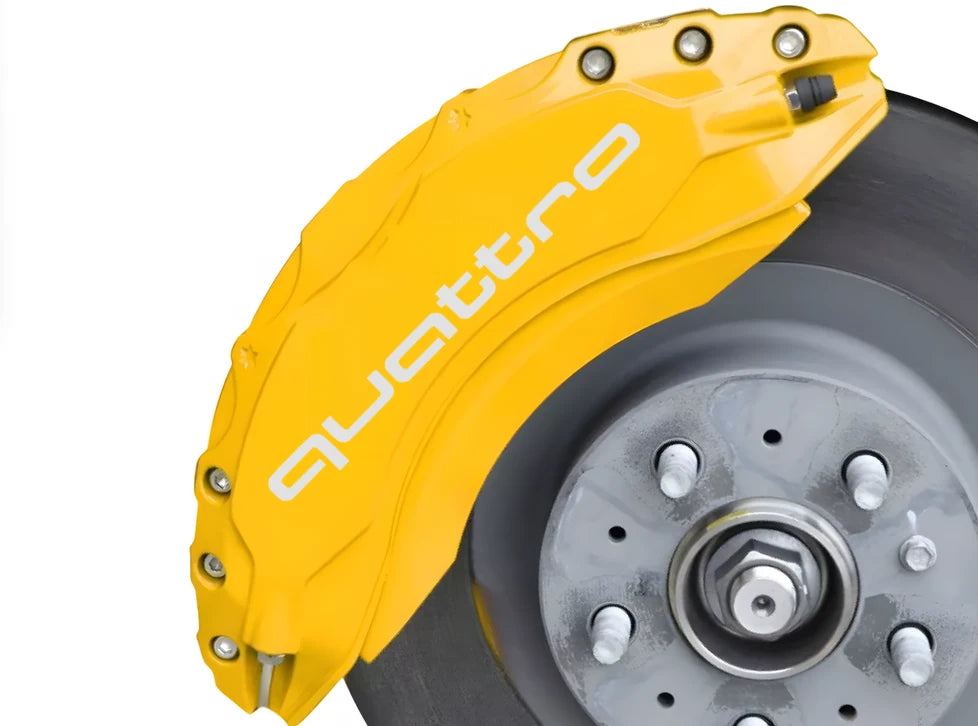 Audi Quattro stabdžių suportų lipdukai