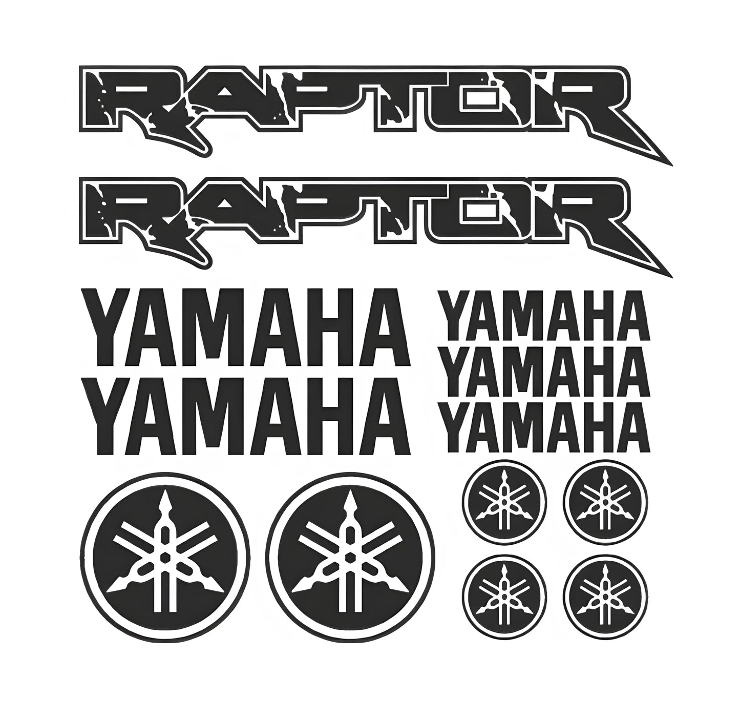 Yamaha Raptor – mootorratta kleebiste komplekt